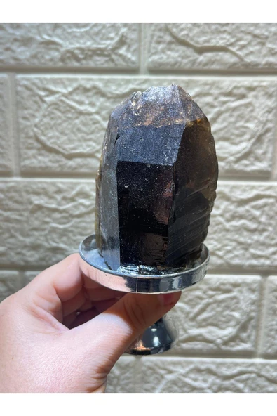 gemsartdeco Morion Doğaltaş Stantlı - Resim 4