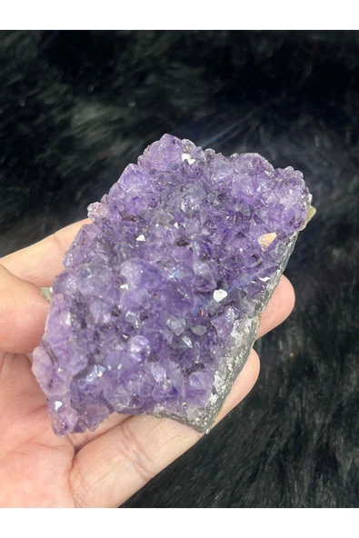 gemsartdeco Brezilya Ametist Doğaltaş - Resim 2