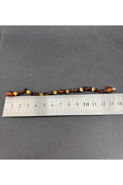 gemsartdeco BEBEK KEHRİBAR BİLEKLİK-AYAKLIK - Resim 5