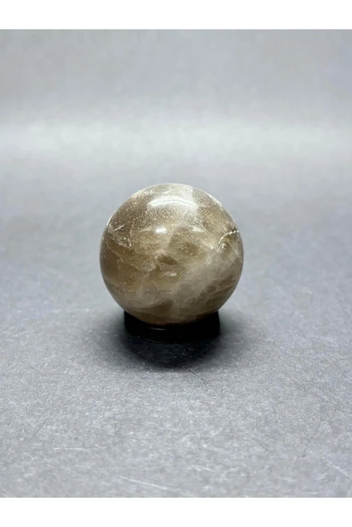 gemsartdeco DUMANLI KUVARS KÜRE DOĞALTAŞ - Resim 4