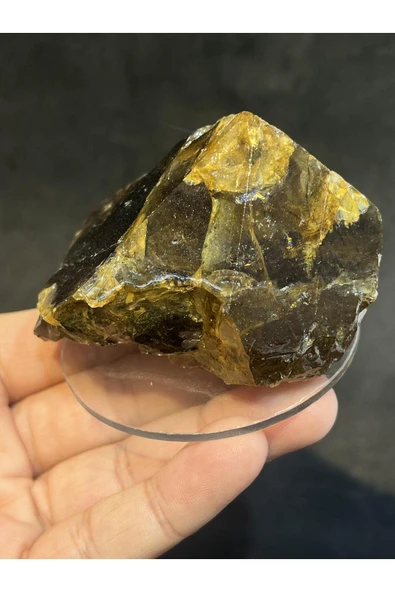 gemsartdeco DUMANLI KUVARS STANTLI - Resim 4