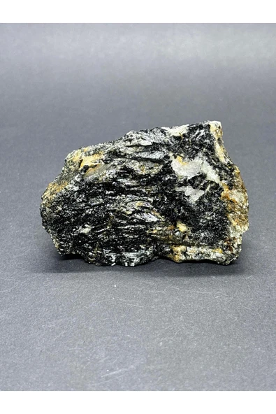 gemsartdeco TURMALİN DOĞALTAŞ NEGATİF ENERJİ KALKANI KÜTLE - Resim 3