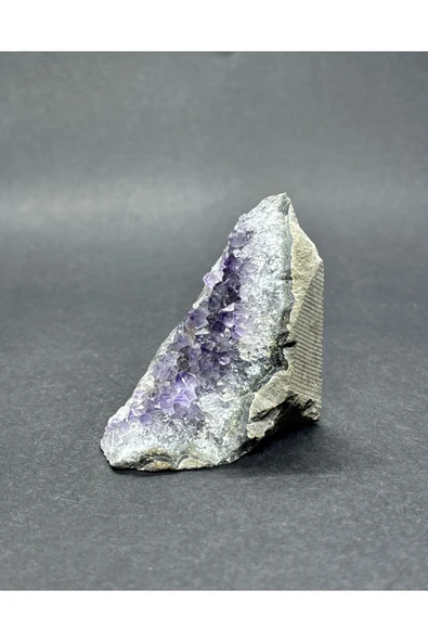 gemsartdeco BREZİLYA AMETİST DOĞALTAŞ JEOT 1 ADET - Resim 4