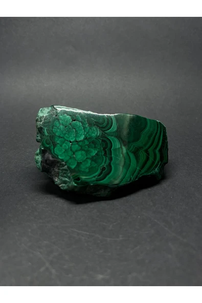 gemsartdeco MALAHİT MİNERAL DOĞALTAŞ - Resim 3
