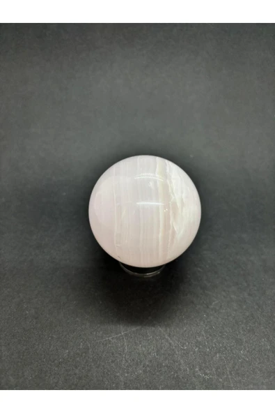 gemsartdeco PEMBE KUVARS KÜRE DOĞALTAŞ ürün görseli