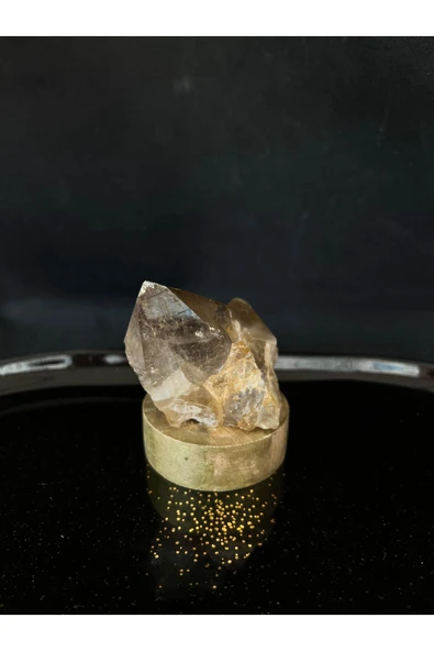 gemsartdeco Kristal Kuvars Doğaltaş Huzur Lamba - Resim 2