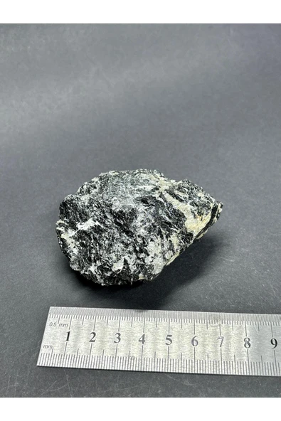 gemsartdeco TURMALİN DOĞALTAŞ NEGATİF ENERJİ KALKANI KÜTLE - Resim 4