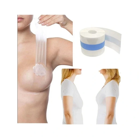 MDB 5 Metre Görünmez Push Up Göğüs Dikleştirici Bant - Resim 2