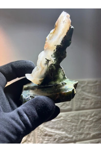 gemsartdeco Manzaralı Akik Doğaltaş Stantlı 2'li ürün görseli