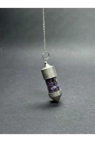 gemsartdeco Ametist Sarkaç - Resim 3