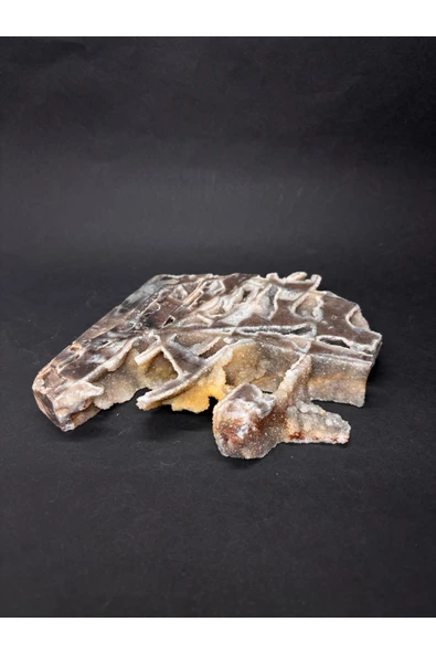 gemsartdeco KALSEDON DRUZE DOĞALTAŞ - Resim 2