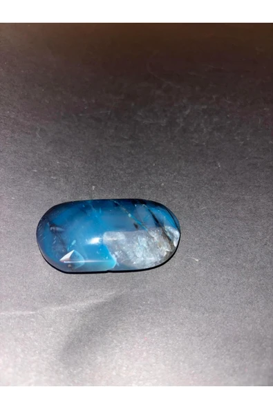 gemsartdeco LACİVERT AKİK PALMSTONE DOĞALTAŞ - Resim 4