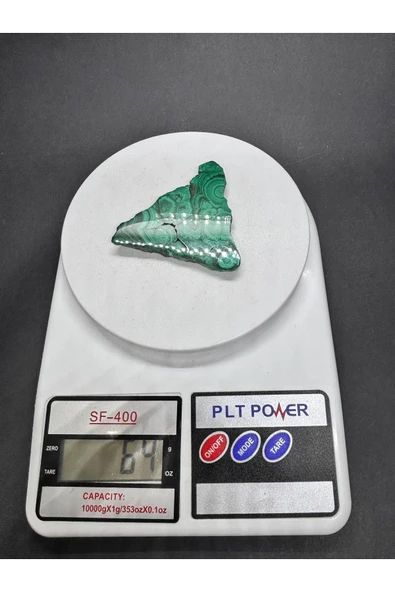 gemsartdeco MALAHİT MİNERAL DOĞALTAŞ - Resim 6