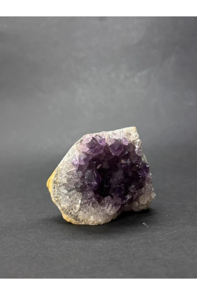 gemsartdeco BREZİLYA AMETİST DOĞALTAŞ JEOT 1 ADET - Resim 2