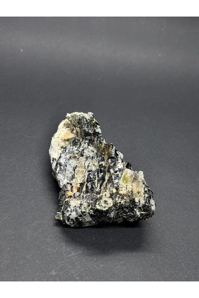 gemsartdeco TURMALİN DOĞALTAŞ NEGATİF ENERJİ KALKANI KÜTLE - Resim 4