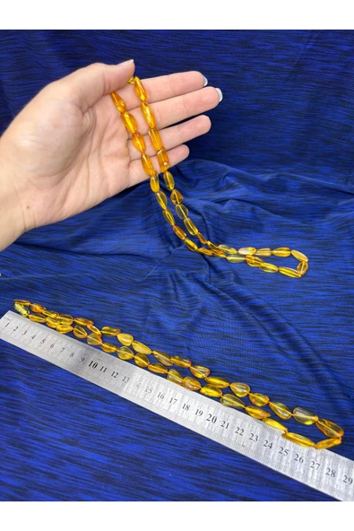 gemsartdeco LİTVANYA KEHRİBAR KOLYE - Resim 3