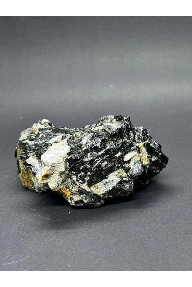 gemsartdeco TURMALİN DOĞALTAŞ NEGATİF ENERJİ KALKANI KÜTLE - Resim 3