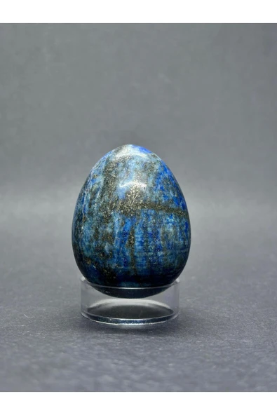 gemsartdeco LAPİS LAZULİ YUMURTA DOĞALTAŞ - Resim 2