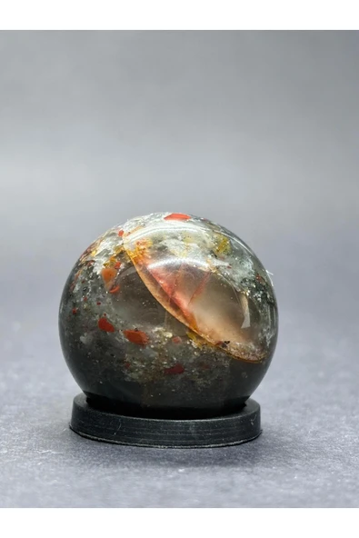 gemsartdeco KAN TAŞI DOĞALTAŞ KÜRE ürün görseli 1