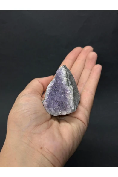 gemsartdeco BREZİLYA AMETİST DOĞALTAŞ JEOT 1 ADET - Resim 3