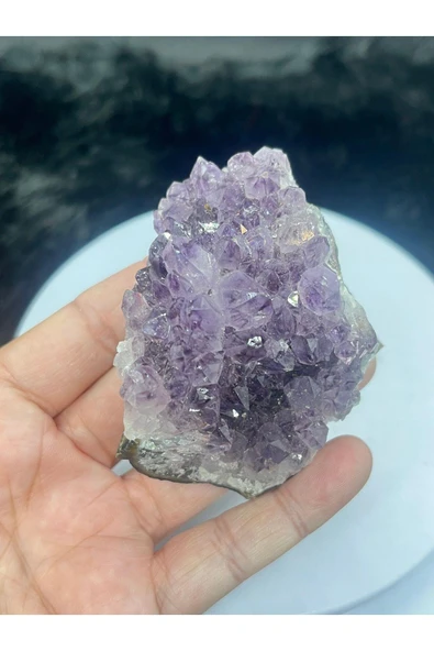 gemsartdeco Brezilya Ametist Taşı - Resim 2