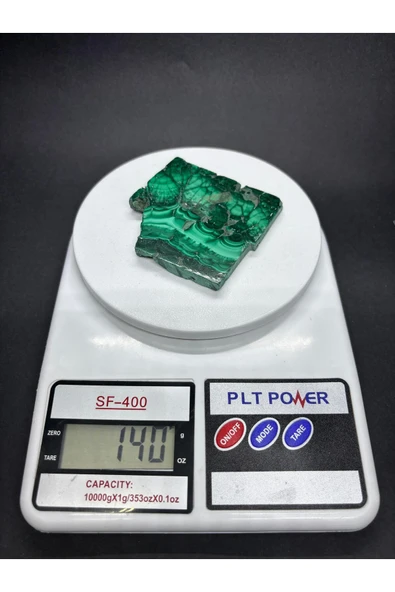 gemsartdeco MALAHİT MİNERAL DOĞALTAŞ - Resim 6