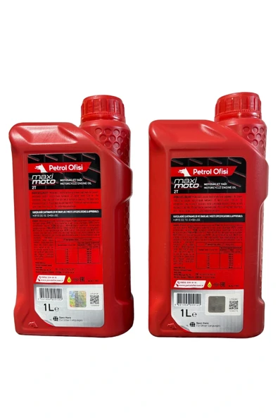 Petrol Ofisi Maksi Moto 2 T Motor Yağı 1 Lt (2 ADET) - Resim 2