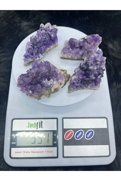 gemsartdeco Brezilya Ametist Doğaltaş 85-90 g - Resim 3