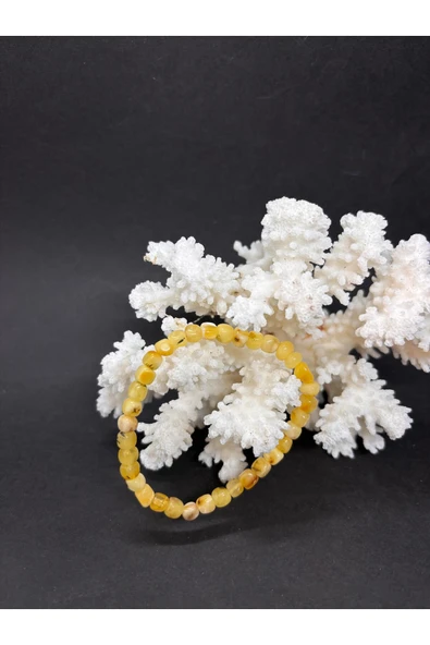 gemsartdeco LİTVANYA KEHRİBAR BİLEKLİK İNCE MODEL - Resim 3