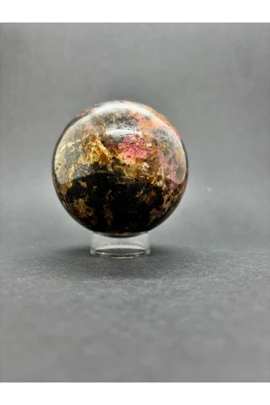 gemsartdeco RODONİT KÜRE DOĞALTAŞ ürün görseli 1