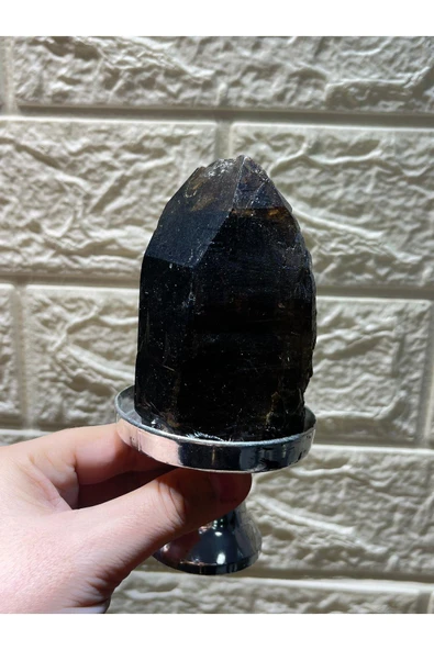 gemsartdeco Morion Doğaltaş Stantlı - Resim 5