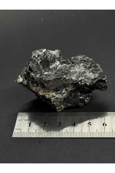 gemsartdeco TURMALİN DOĞALTAŞ NEGATİF ENERJİ KALKANI KÜTLE - Resim 4