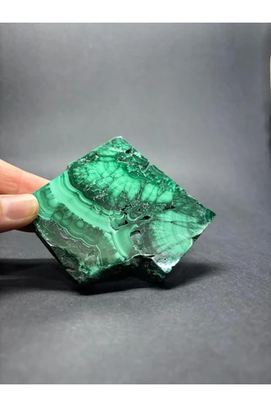 gemsartdeco MALAHİT MİNERAL DOĞALTAŞ - Resim 3
