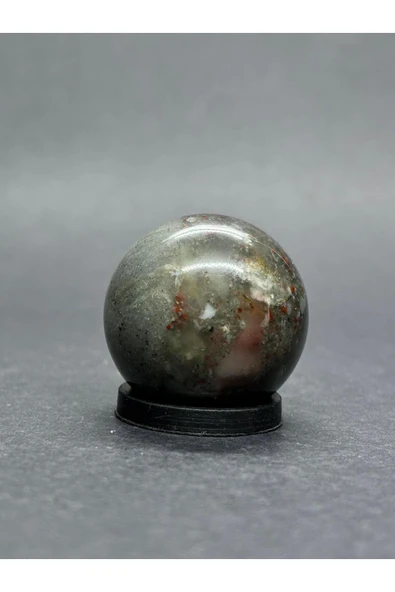 gemsartdeco KAN TAŞI DOĞALTAŞ KÜRE - Resim 3