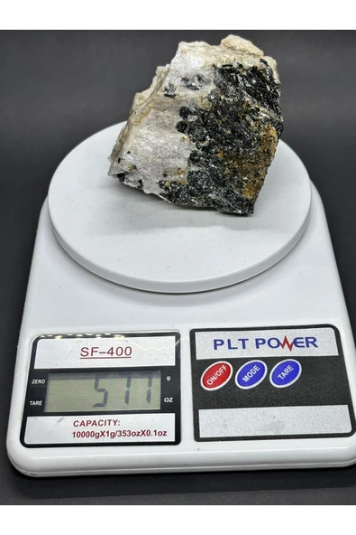 gemsartdeco TURMALİN DOĞALTAŞ NEGATİF ENERJİ KALKANI KÜTLE - Resim 7