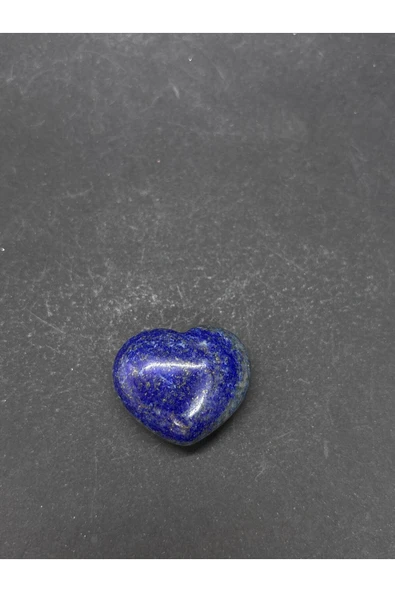 gemsartdeco LAPİS LAZULİ KALP PALMSTONE DOĞALTAŞ - Resim 5