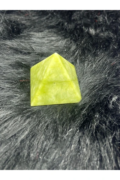 gemsartdeco Yeşim Doğaltaş Piramit - Resim 2