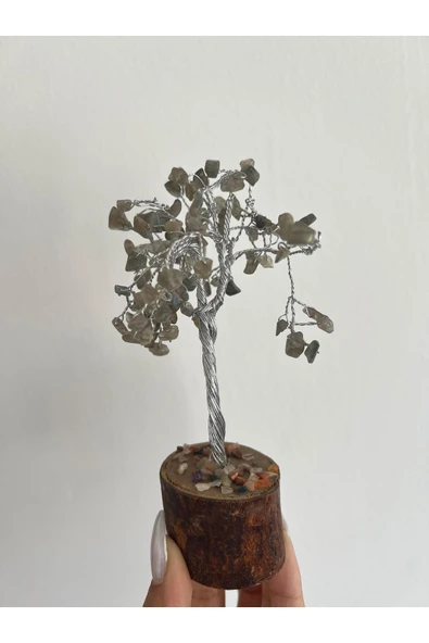 gemsartdeco LABRODORİT DOĞALTAŞ AĞAÇ FARKINDALIK-SEZGİ ürün görseli