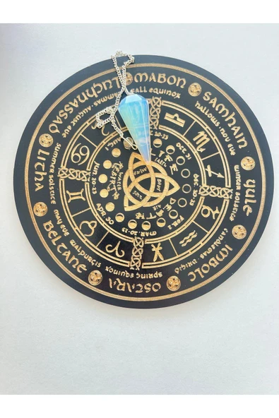 gemsartdeco Ahşap Konuşan Tahta Quaja ve Sarkaç ürün görseli