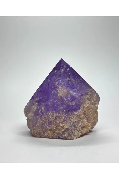 gemsartdeco BREZİLYA AMETİST DOĞALTAŞ BÜYÜK DİKİT - Resim 2