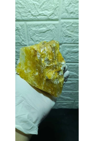 gemsartdeco Sitrin Ham Parça Doğaltaş - Resim 3