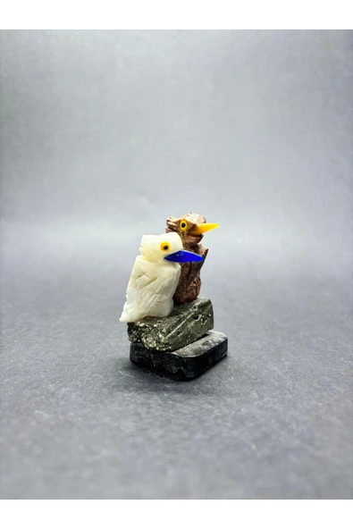 gemsartdeco ZENGİNLİK DOĞALTAŞ OBJESİ - Resim 3