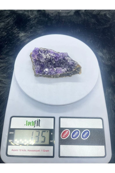 gemsartdeco Brezilya Ametist Doğaltaş - Resim 3