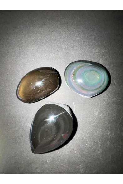 gemsartdeco GÖZ OBSİDYEN M BOY - Resim 5