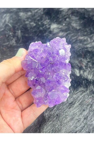 gemsartdeco Brezilya Ametist Doğaltaş - Resim 2