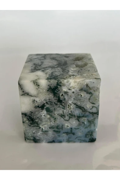 gemsartdeco MOSS AGAT DOĞALTAŞ KÜP 5,5 CM ürün görseli