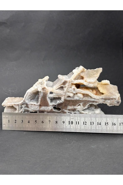 gemsartdeco KALSEDON DRUZE DOĞALTAŞ - Resim 6