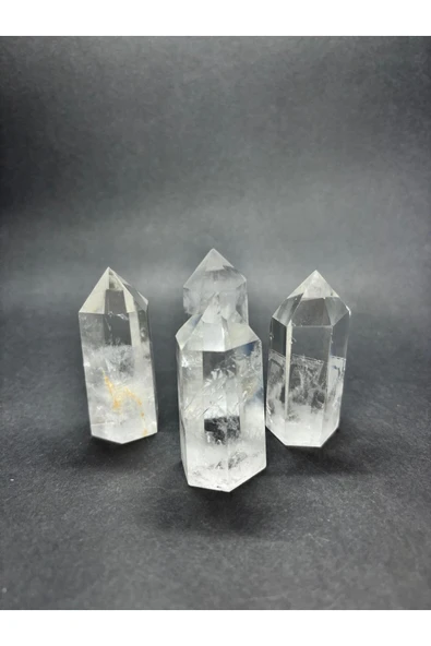 gemsartdeco KRİSTAL KUVARS KULE DOĞALTAŞ - Resim 2
