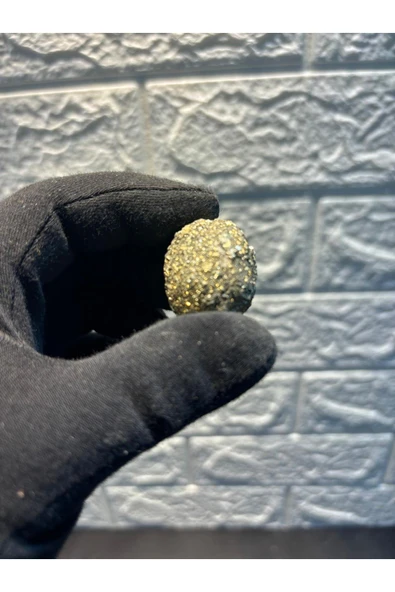 gemsartdeco Pirit Doğaltaş Zenginlik Taşı Küçük Boy Dev Kampanya - Resim 2