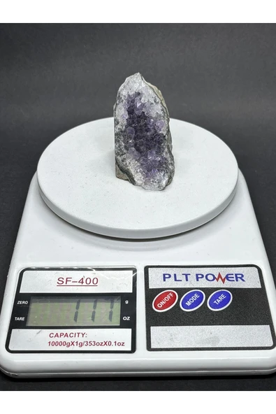 gemsartdeco BREZİLYA AMETİST DOĞALTAŞ JEOT 1 ADET - Resim 6